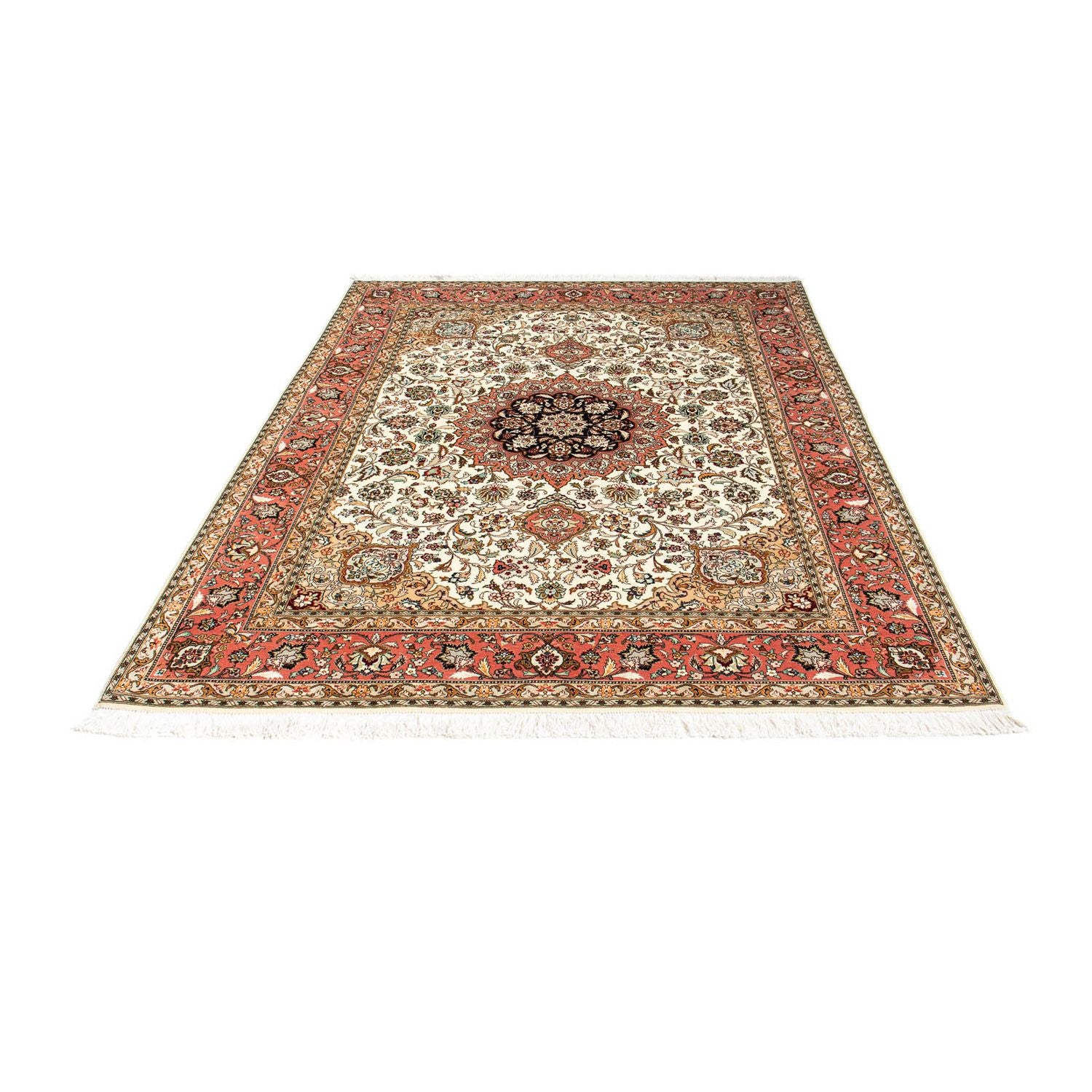 Tappeto Persero - Tabriz - Reale - 204 x 154 cm - beige