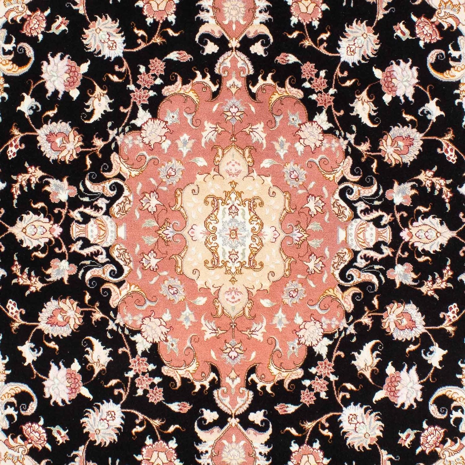 Tappeto Persero - Tabriz - Reale - 233 x 173 cm - blu scuro
