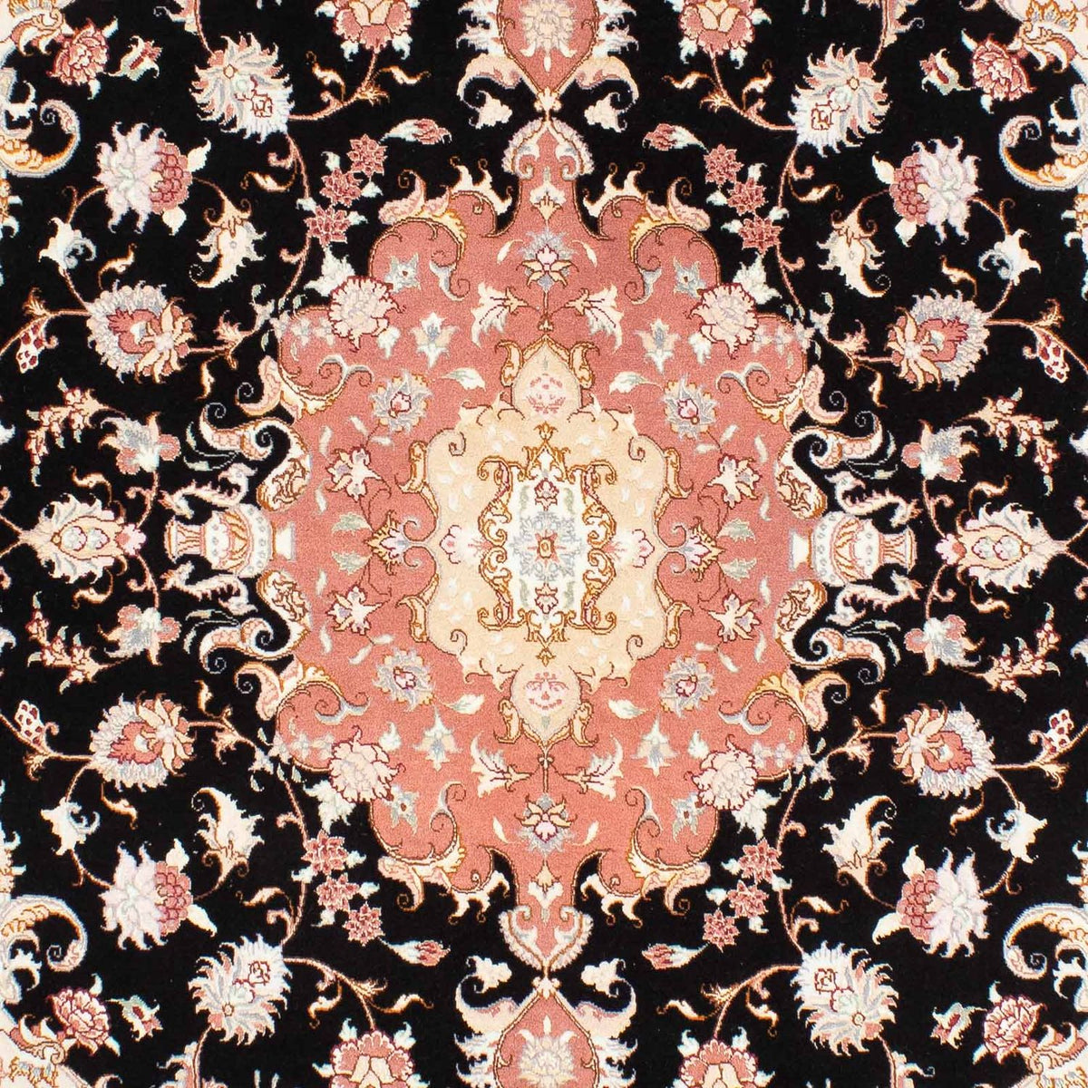 Tappeto Persero - Tabriz - Reale - 233 x 173 cm - blu scuro