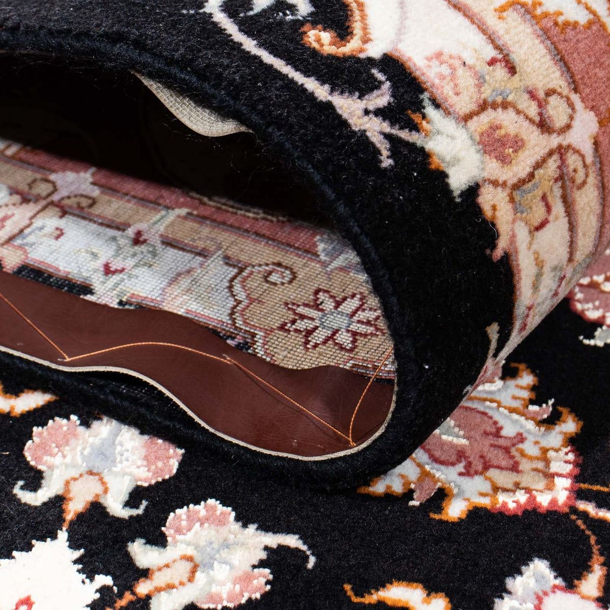 Tappeto Persero - Tabriz - Reale - 233 x 173 cm - blu scuro