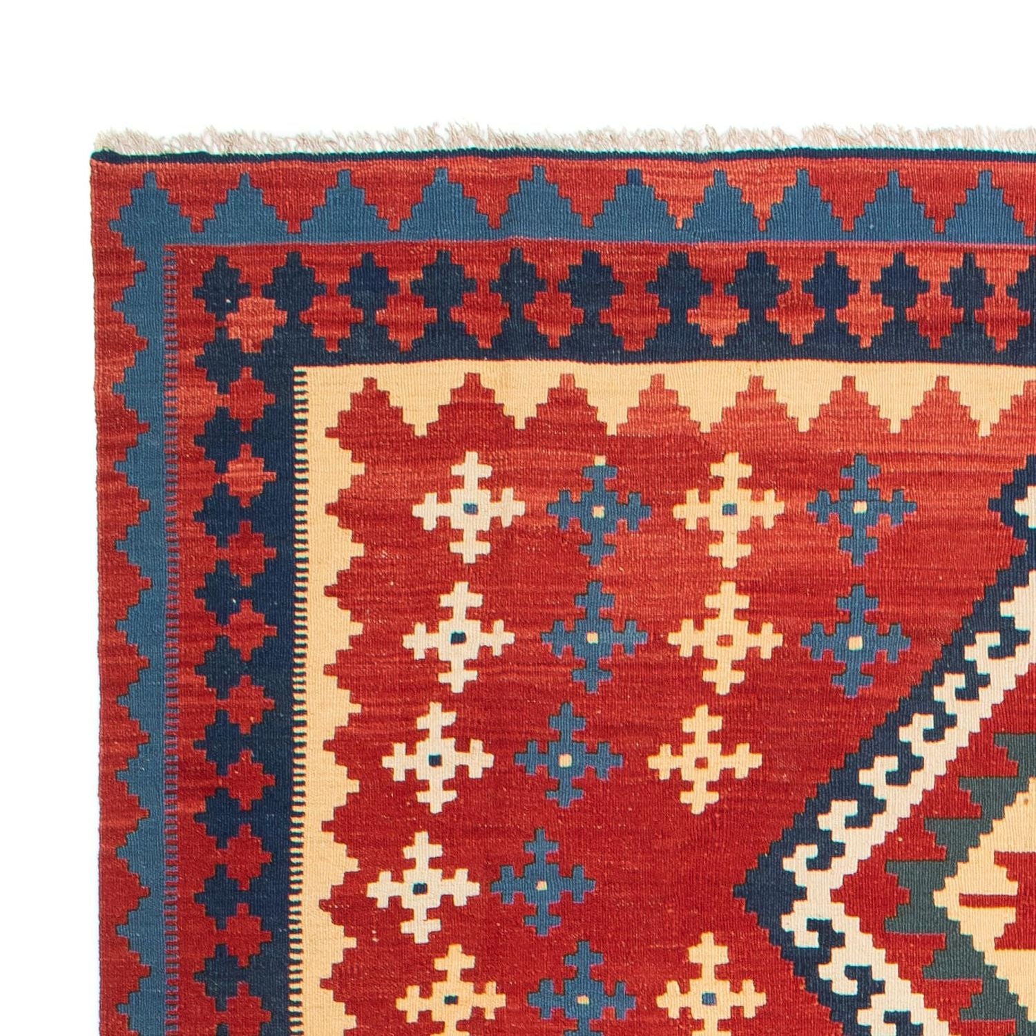 Tappeto Kelim - Orientale - 314 x 204 cm - rosso