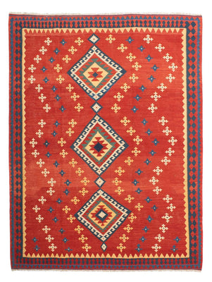 Tappeto Kelim - Orientale - 271 x 215 cm - rosso