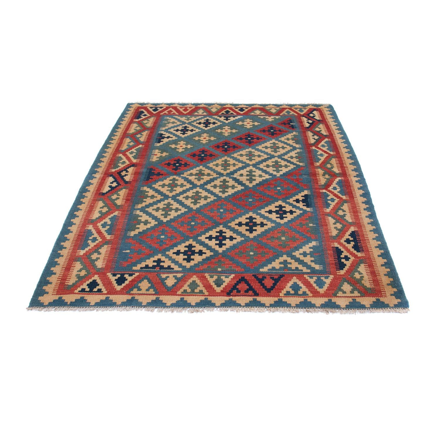 Tappeto Kelim - Orientale - 166 x 127 cm - blu