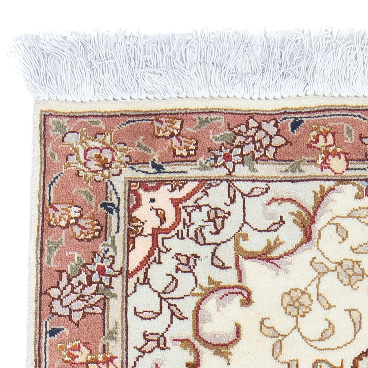 Tappeto Persero - Tabriz - Reale - 93 x 61 cm - beige