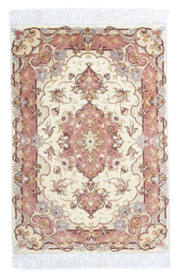 Tappeto Persero - Tabriz - Reale - 89 x 60 cm - beige