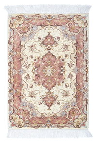 Tappeto Persero - Tabriz - Reale - 89 x 62 cm - beige