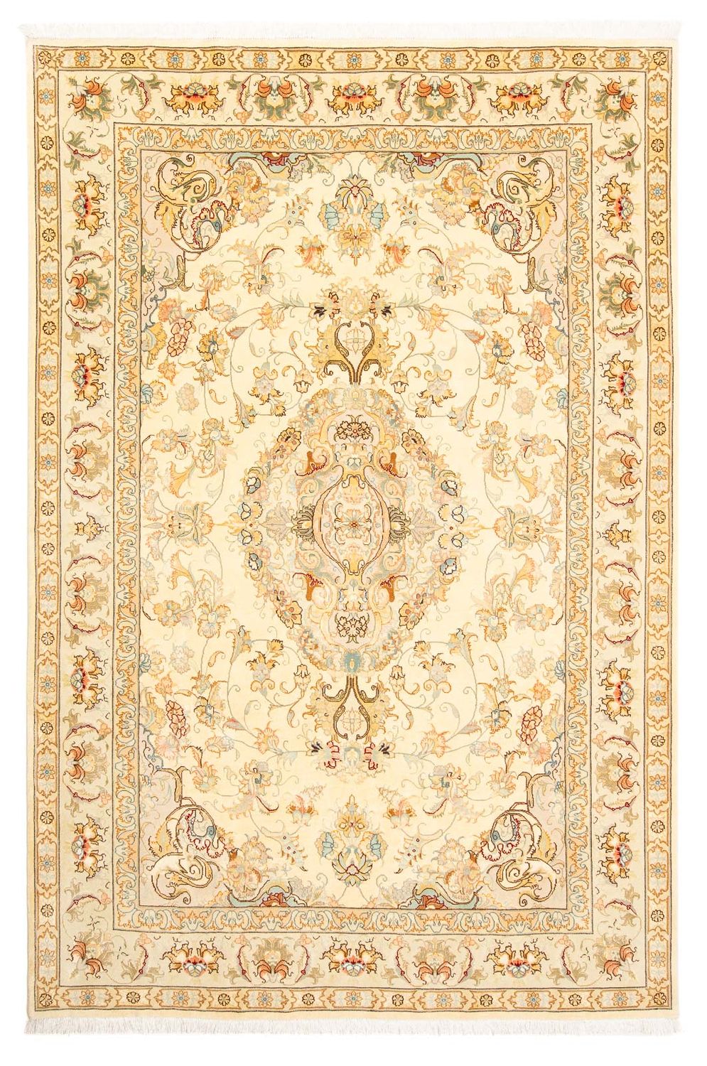 Tappeto Persero - Tabriz - Reale - 307 x 198 cm - beige