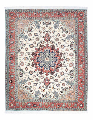 Tappeto Persero - Tabriz - Reale - 193 x 158 cm - beige