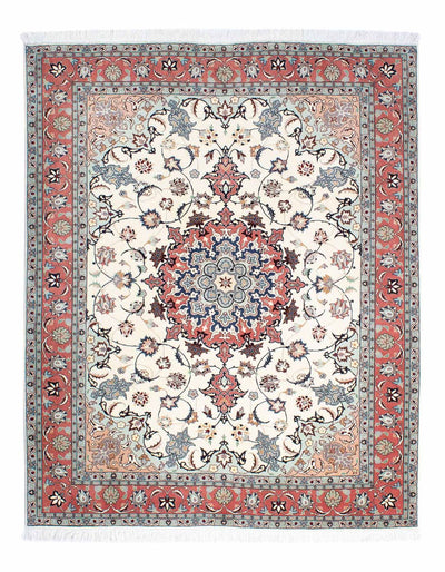 Tabriz - 50 Raj Tappeto 158x193cm - Tappeto persiano