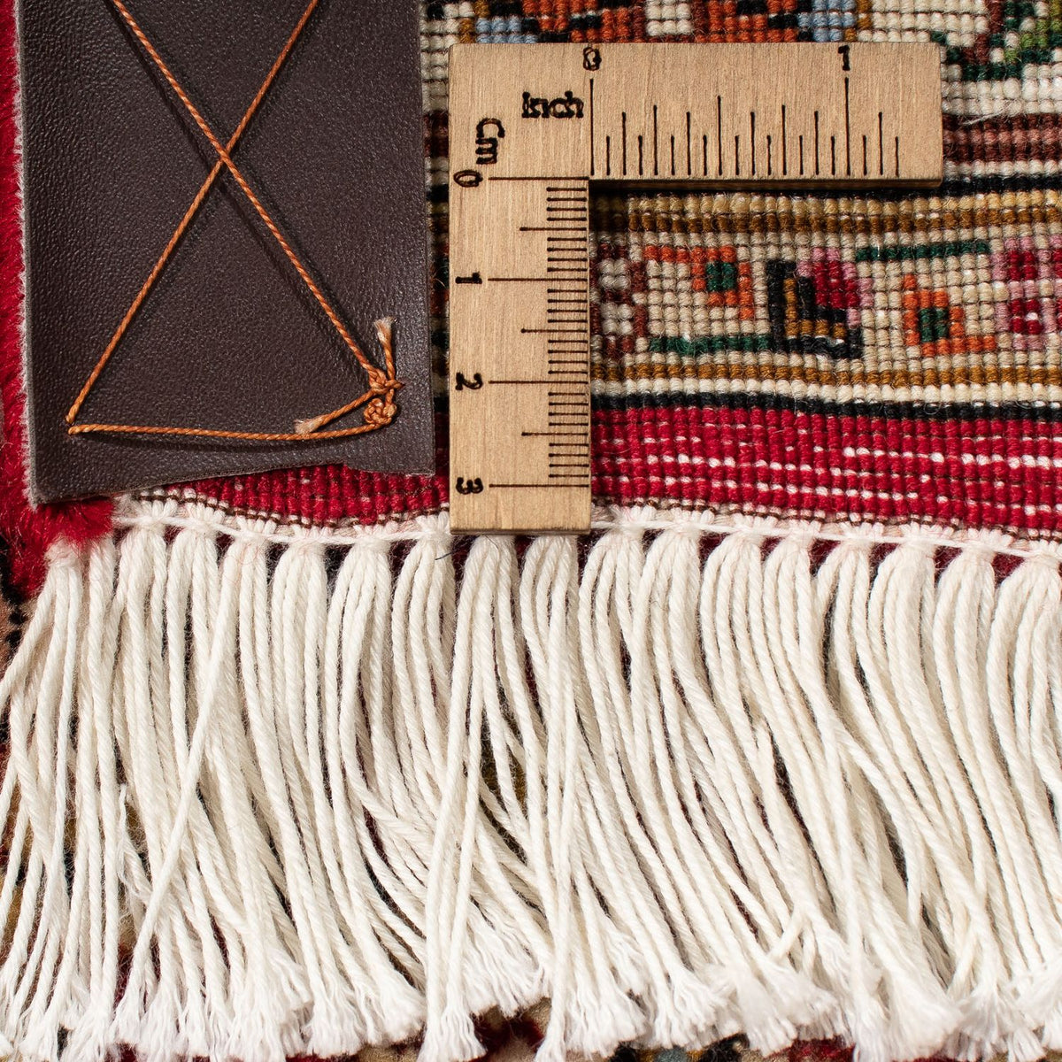 Tappeto Persero - Tabriz - Reale quadrato  - 203 x 203 cm - rosso