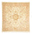 Tappeto Persero - Tabriz - Reale quadrato  - 210 x 202 cm - beige