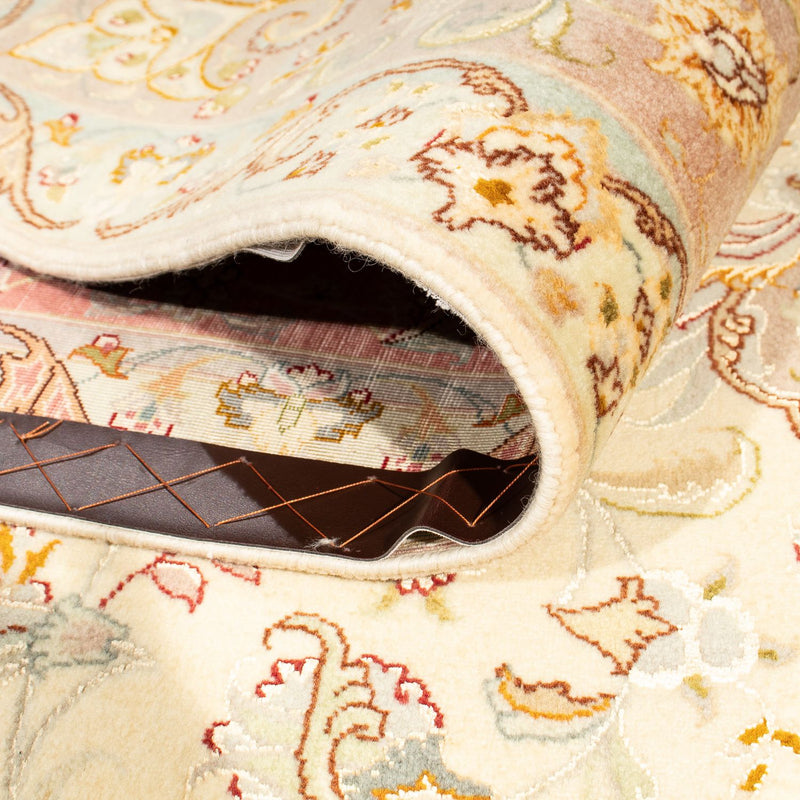 Tappeto Persero - Tabriz - Reale quadrato  - 210 x 202 cm - beige