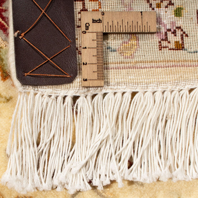 Tappeto Persero - Tabriz - Reale quadrato  - 210 x 202 cm - beige