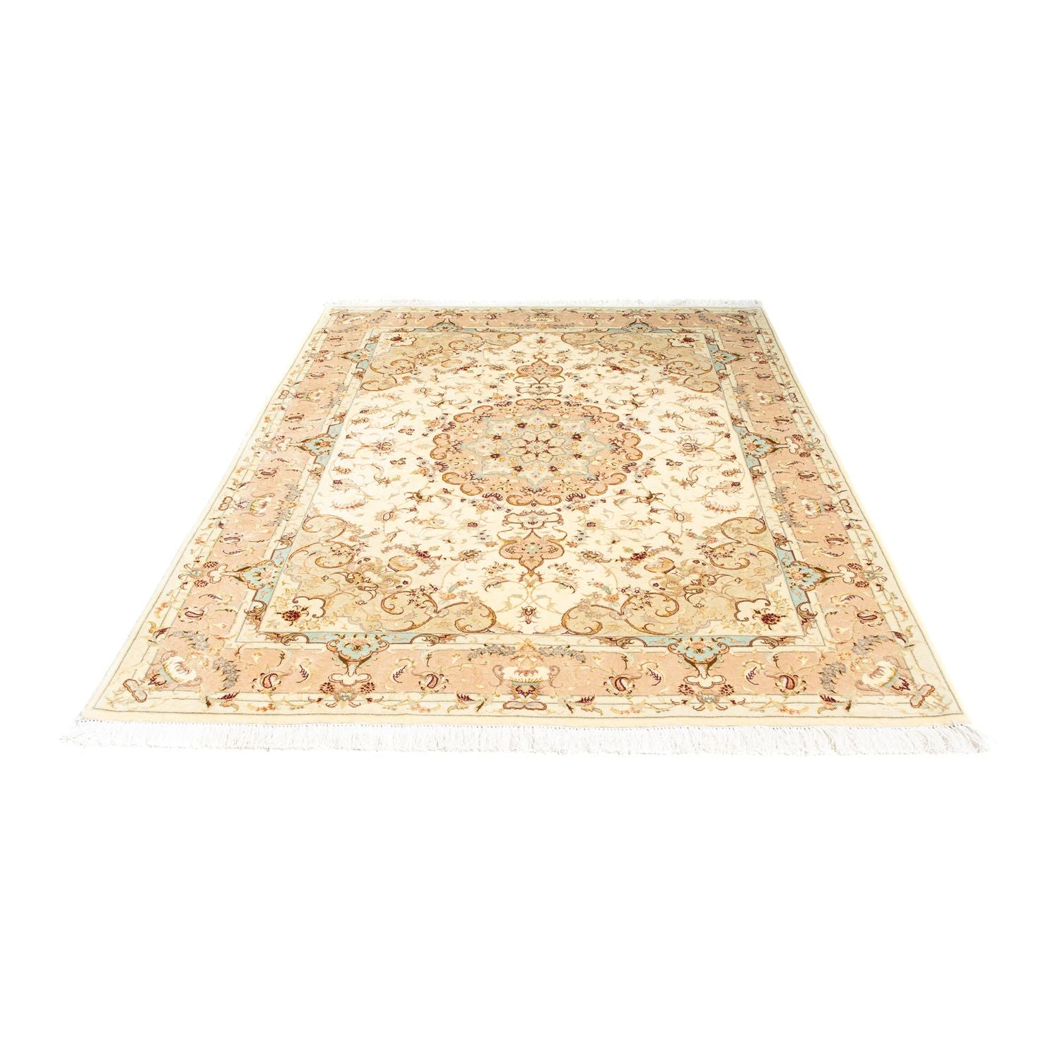 Tappeto Persero - Tabriz - Reale - 208 x 156 cm - beige