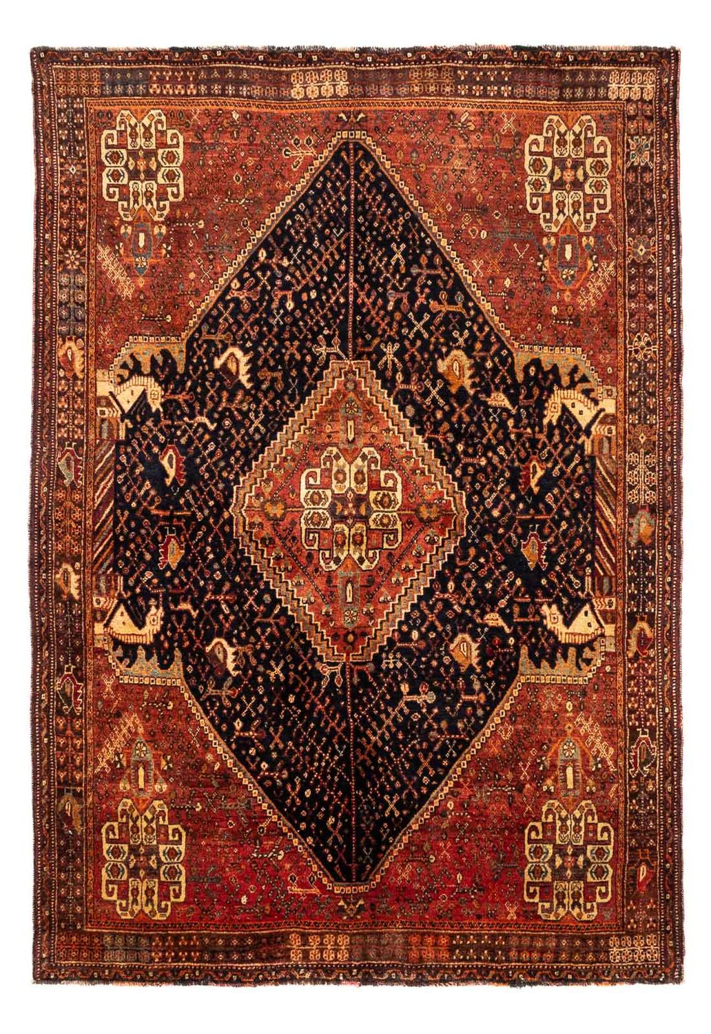 Tappeto Persero - Nomade - 241 x 157 cm - blu scuro