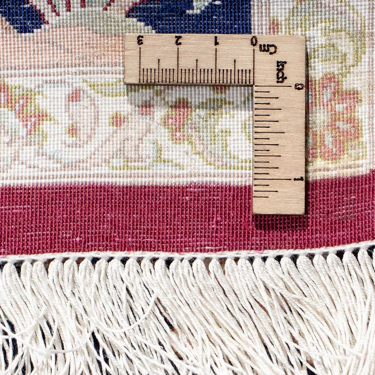 Tappeto Persero - Ghom - 87 x 59 cm - blu scuro