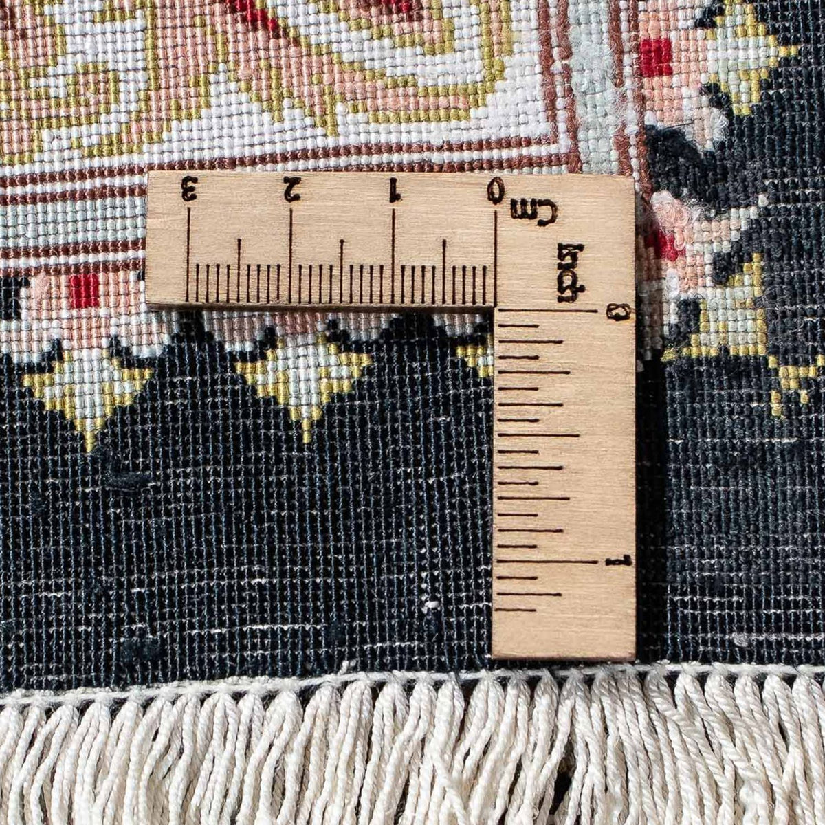 Tappeto Persero - Ghom - 89 x 57 cm - blu scuro