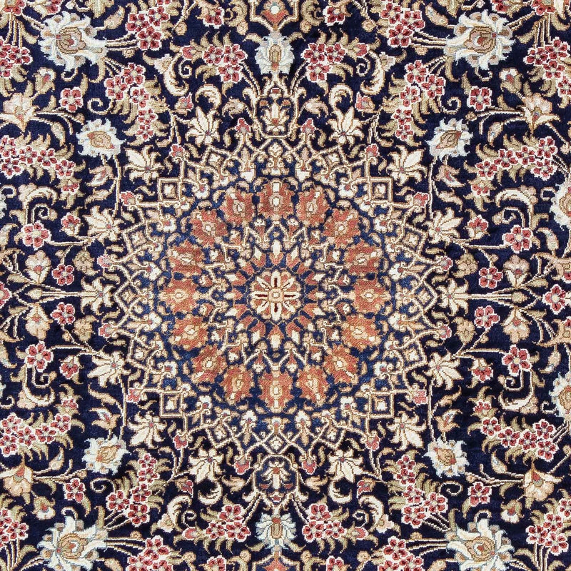 Tappeto Persero - Ghom - 82 x 57 cm - rosso scuro