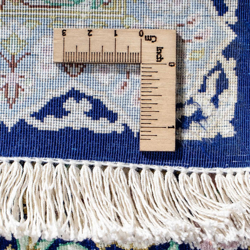 Tappeto Persero - Ghom - 88 x 63 cm - blu scuro