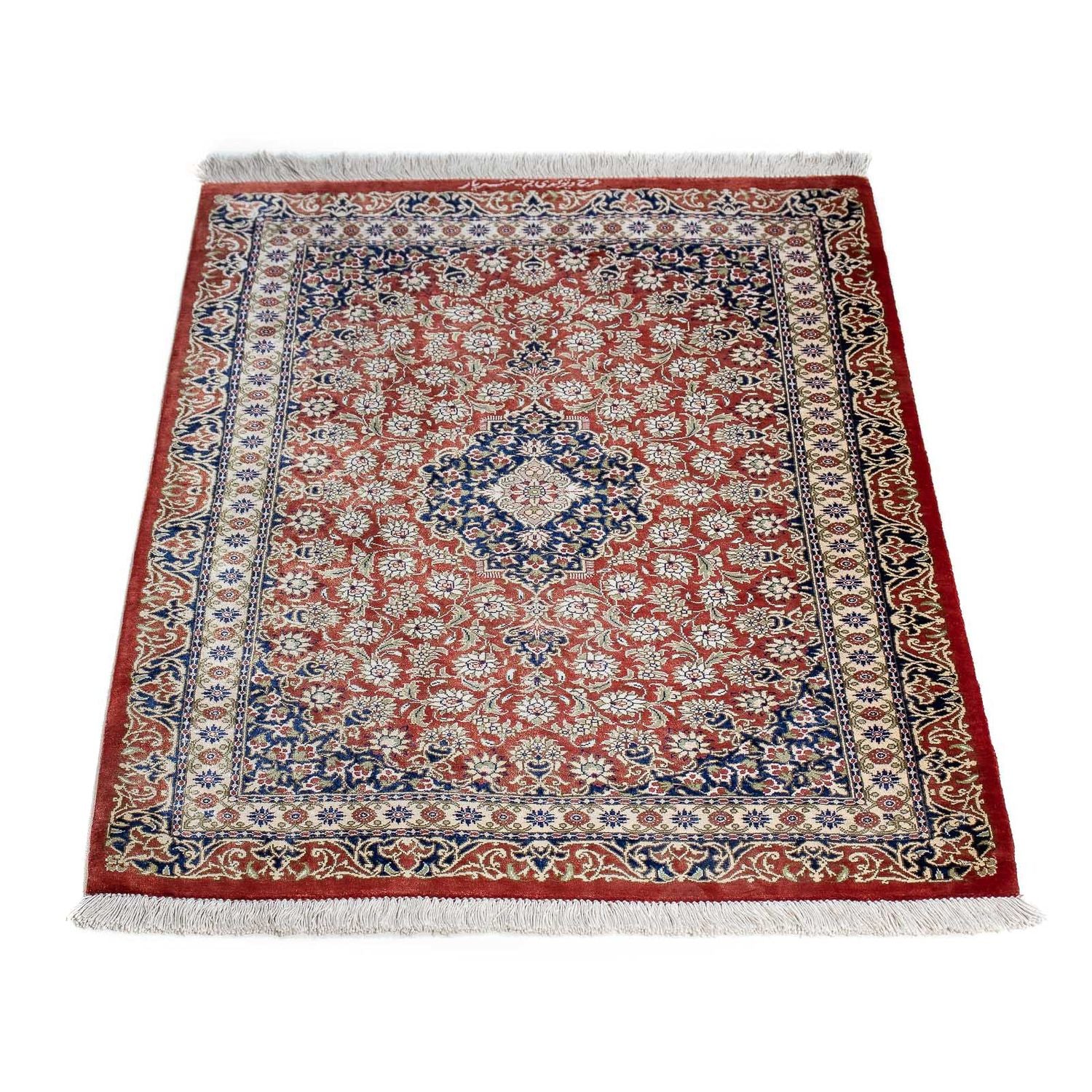 Tappeto Persero - Ghom - 86 x 60 cm - ruggine