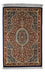 Tappeto Persero - Ghom - 93 x 60 cm - blu scuro