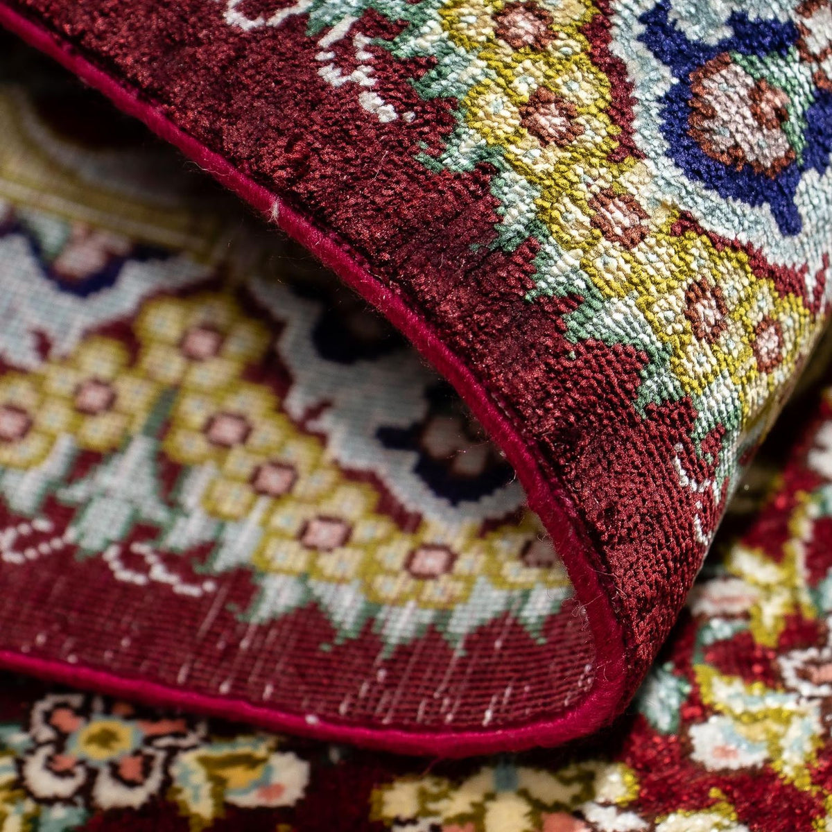 Tappeto Persero - Ghom - 78 x 57 cm - multicolore