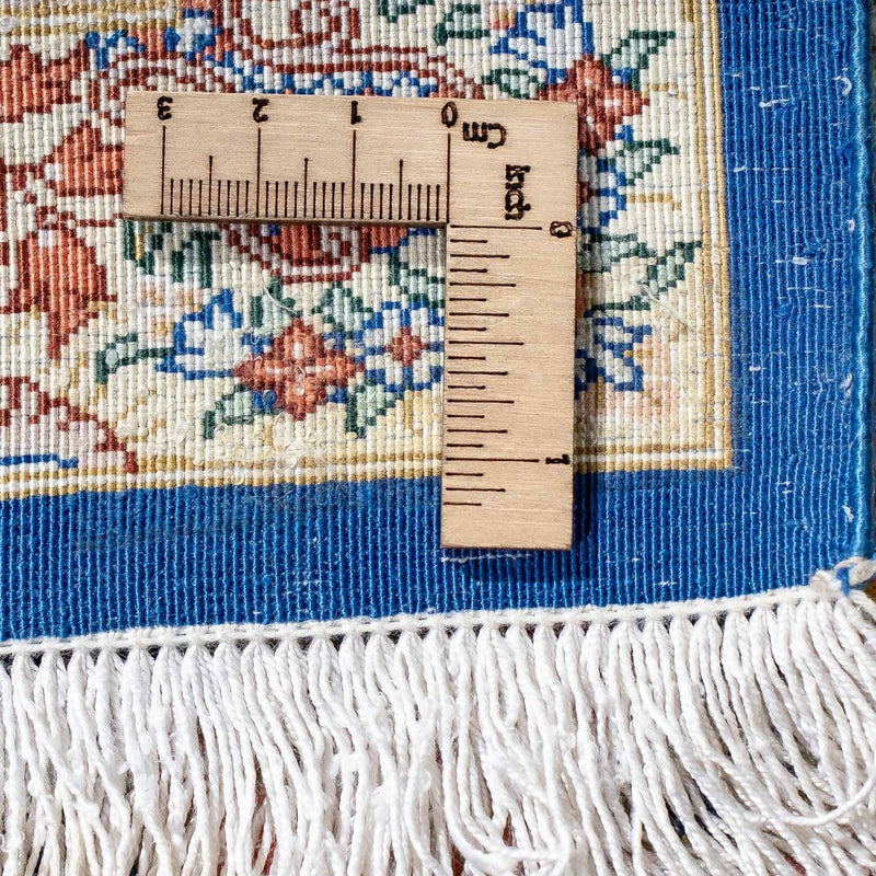 Tappeto Persero - Ghom - 78 x 55 cm - blu scuro