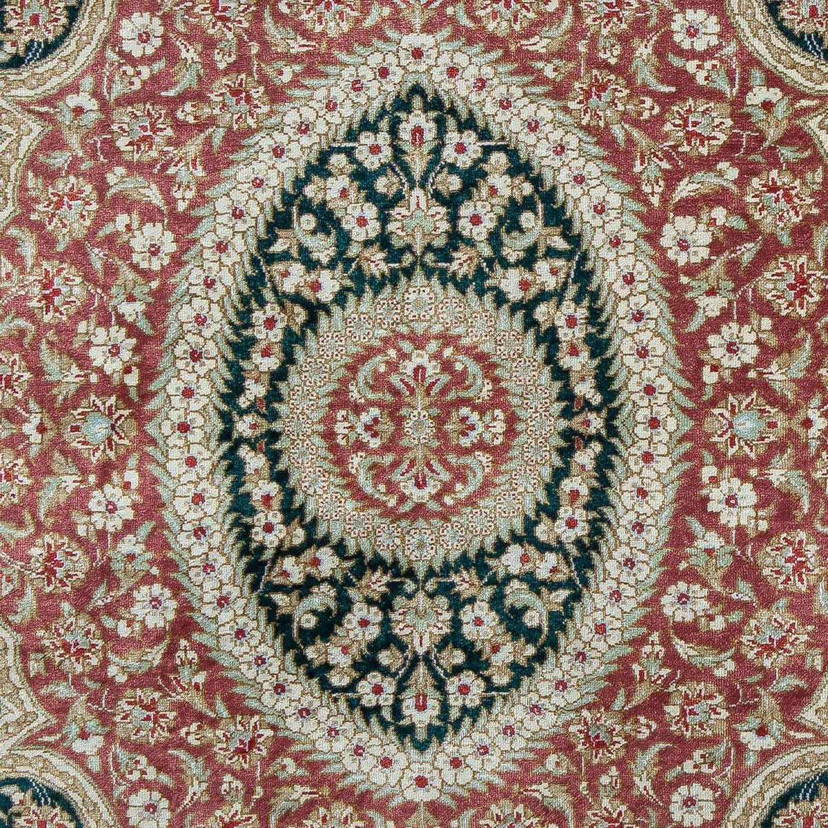 Tappeto Persero - Ghom - 85 x 58 cm - blu scuro