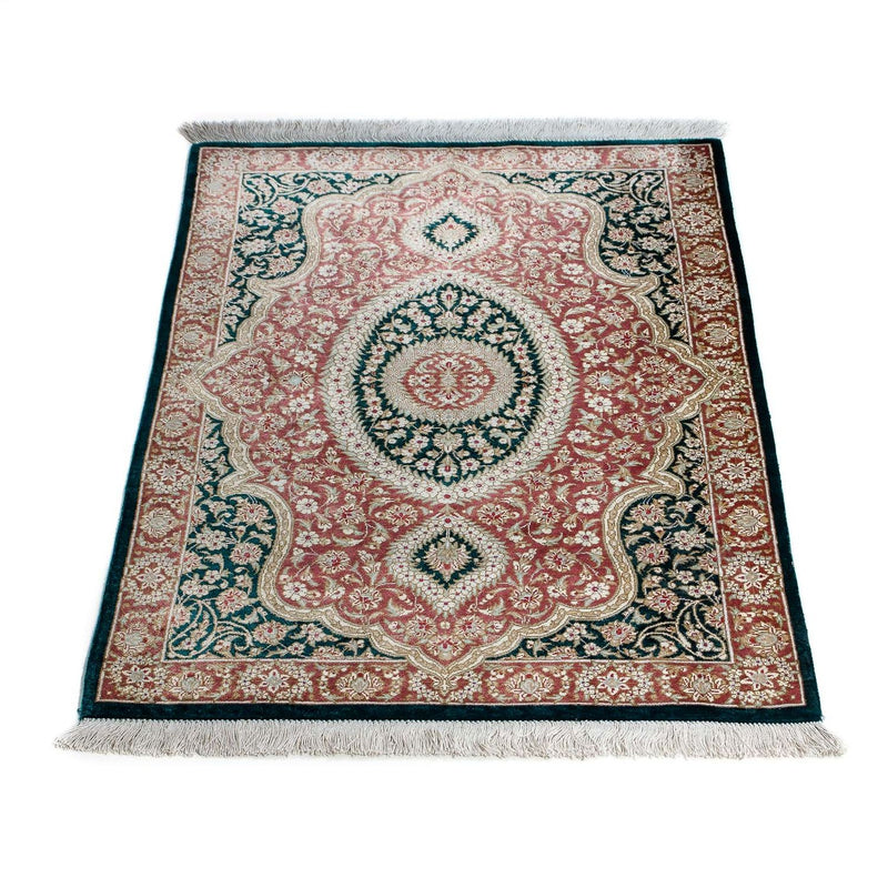 Tappeto Persero - Ghom - 85 x 58 cm - blu scuro