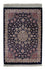 Tappeto Persero - Ghom - 80 x 56 cm - blu scuro