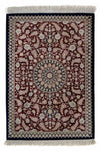 Qom Tappeto 58x85cm - Tappeto persiano - Rettangolo / Blu scuro / 58 x 85 cm Rettangolo