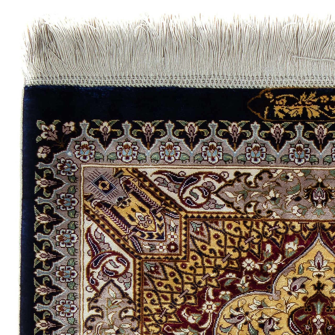 Qom Tappeto 87x59cm - Tappeto persiano