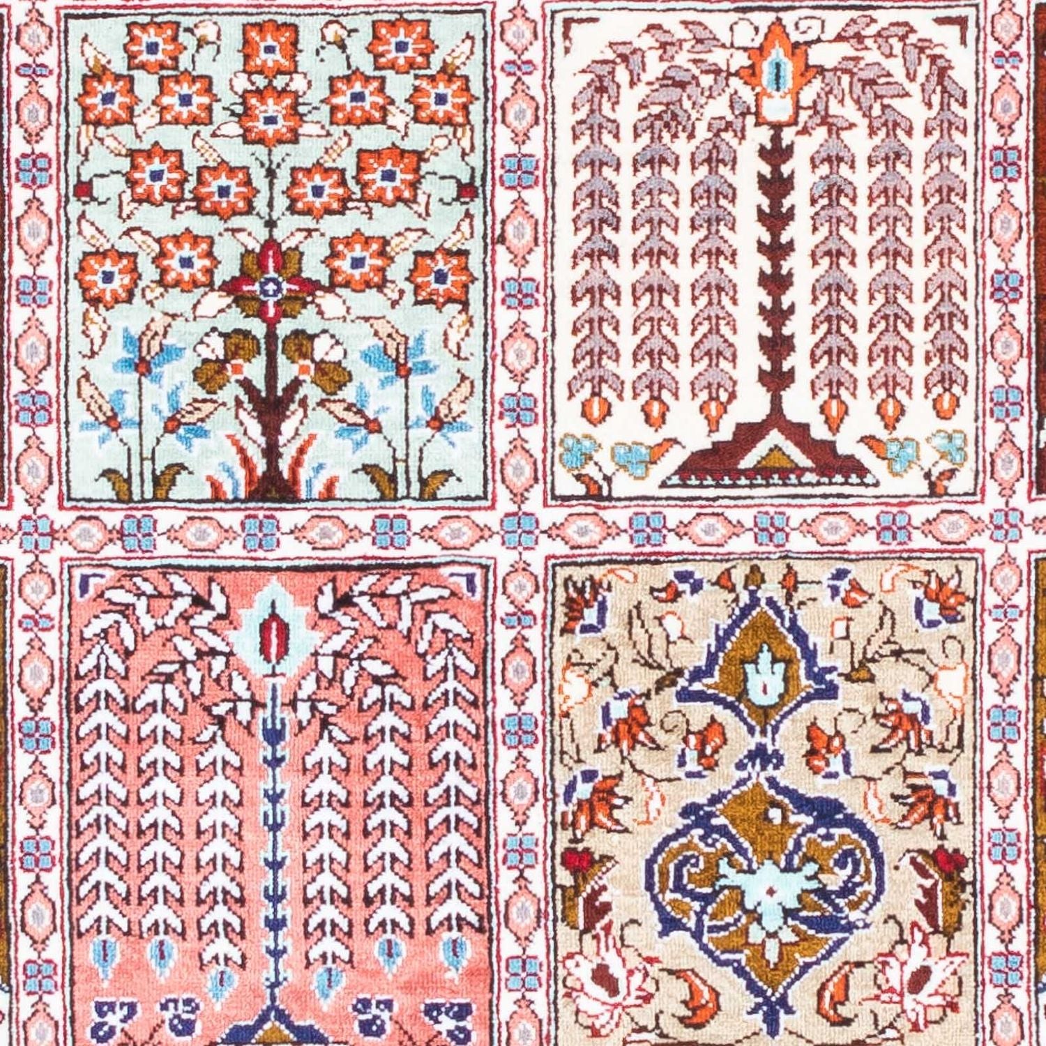 Tappeto Persero - Ghom - 122 x 77 cm - multicolore
