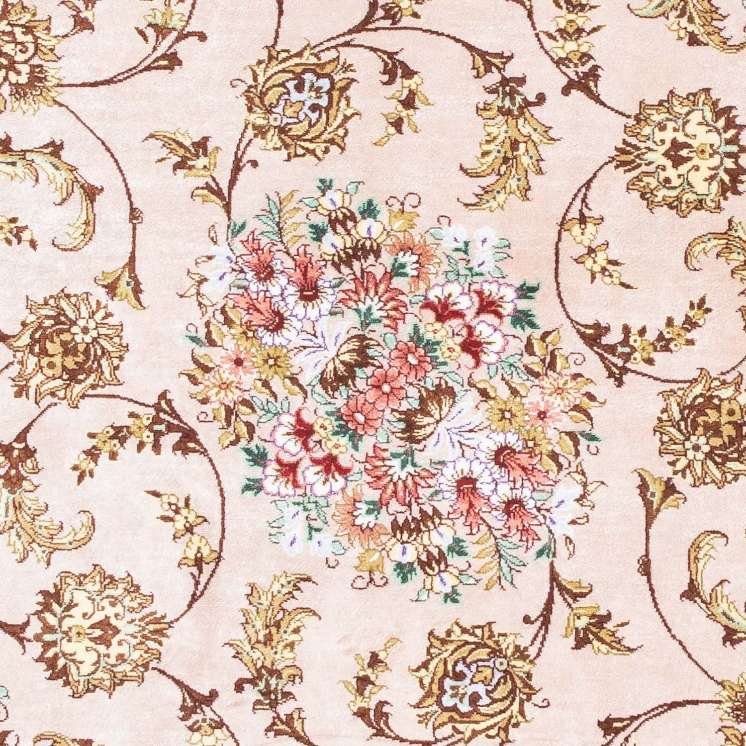 Tappeto Persero - Ghom - 123 x 80 cm - beige