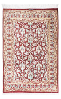 Tappeto Persero - Ghom - 119 x 76 cm - rosso scuro