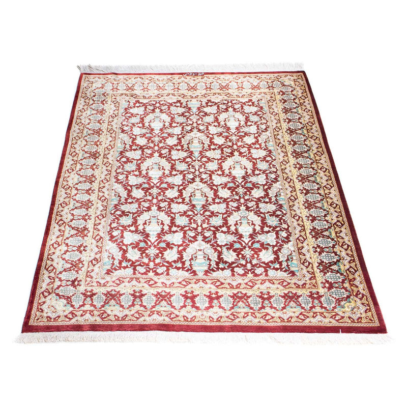 Tappeto Persero - Ghom - 119 x 76 cm - rosso scuro