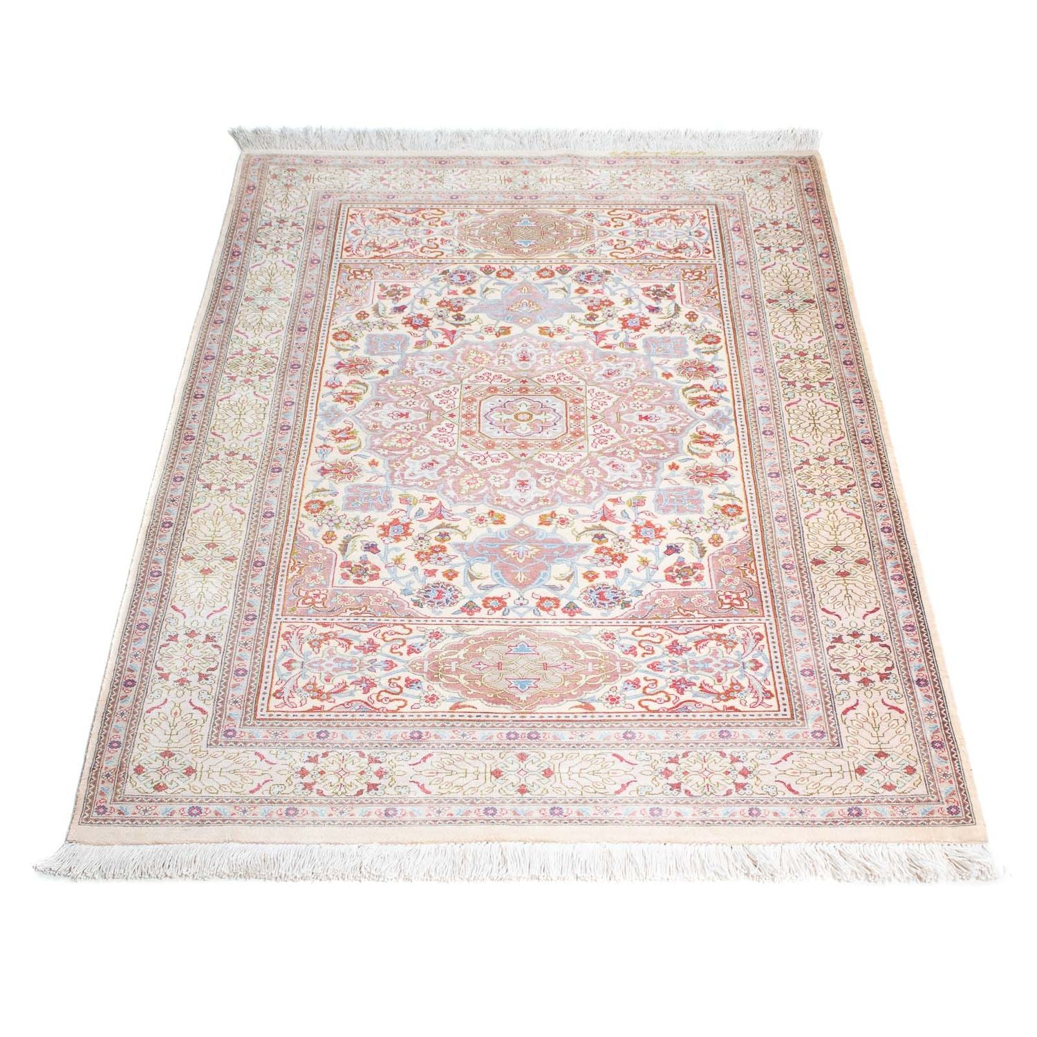 Tappeto Persero - Ghom - 122 x 75 cm - beige