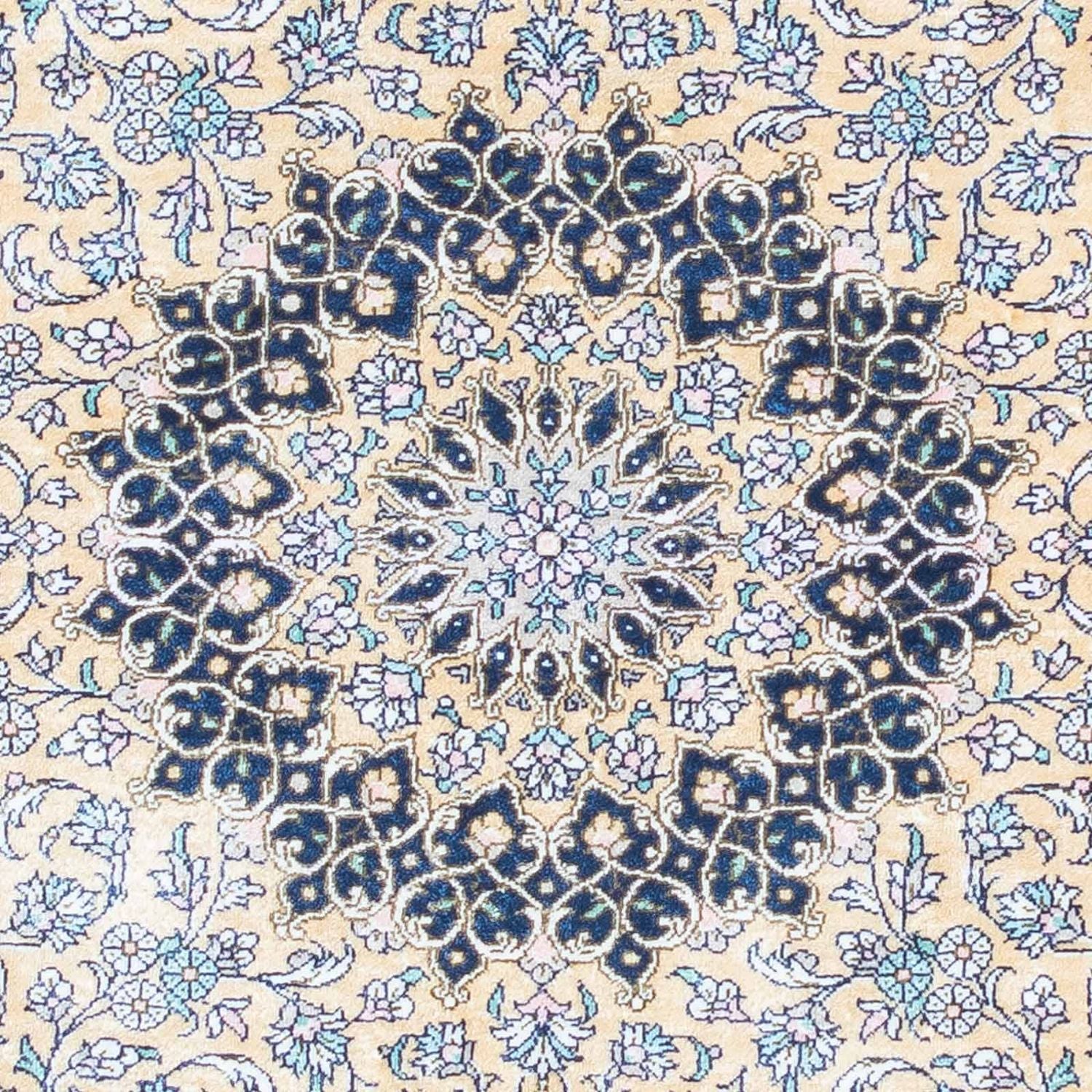 Tappeto Persero - Ghom - 111 x 73 cm - blu