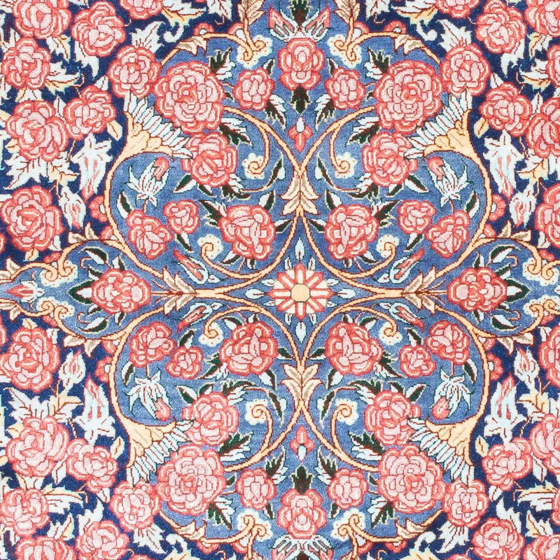 Tappeto Persero - Ghom - 119 x 77 cm - blu scuro