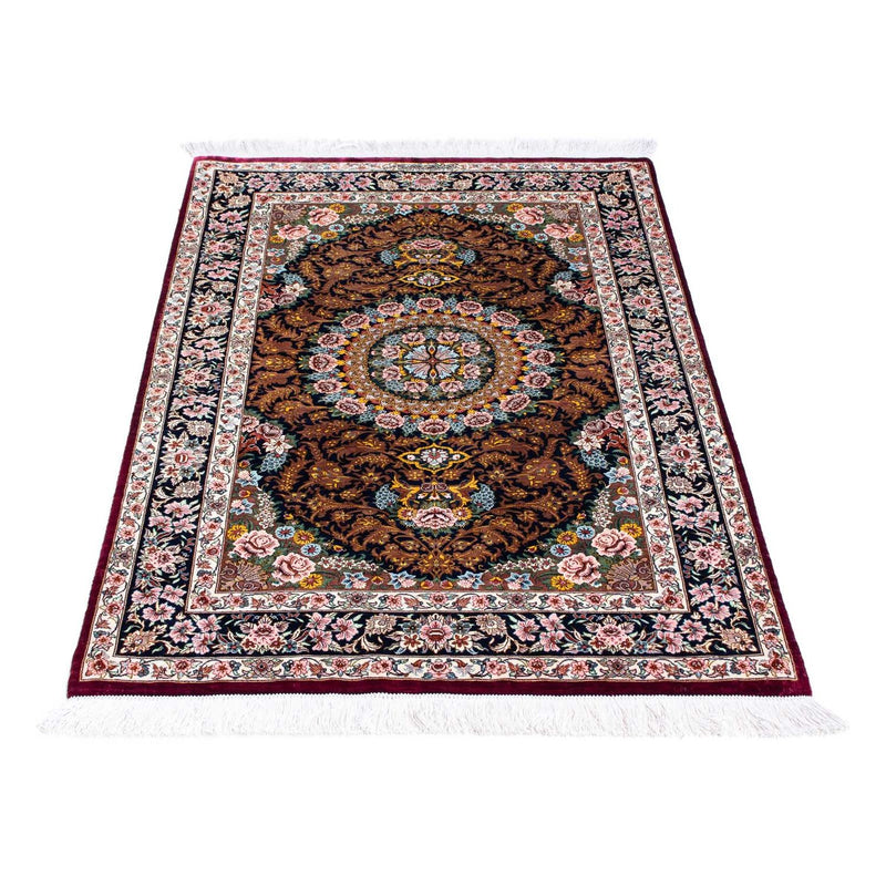Tappeto Persero - Ghom - 119 x 79 cm - rosso scuro
