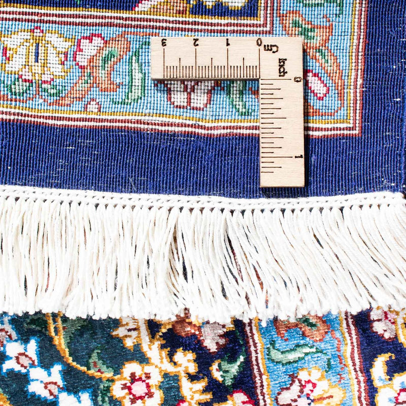 Tappeto Persero - Ghom - 121 x 81 cm - blu scuro