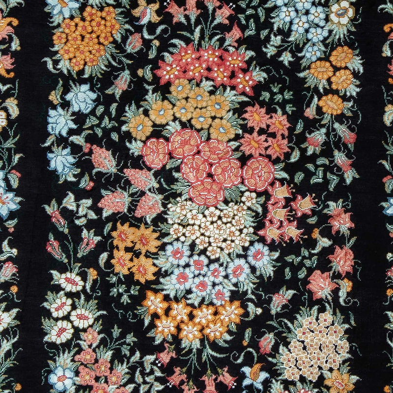 Tappeto Persero - Ghom - 89 x 60 cm - blu scuro