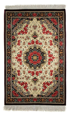Tappeto Persero - Ghom - 93 x 60 cm - beige