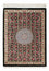 Tappeto Persero - Ghom - 78 x 57 cm - blu scuro