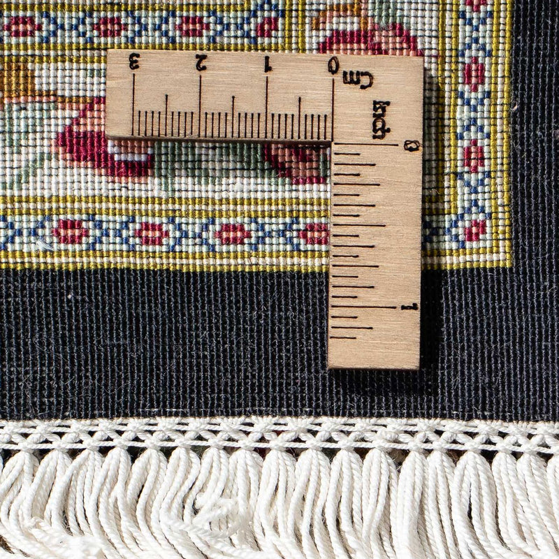 Tappeto Persero - Ghom - 78 x 57 cm - blu scuro