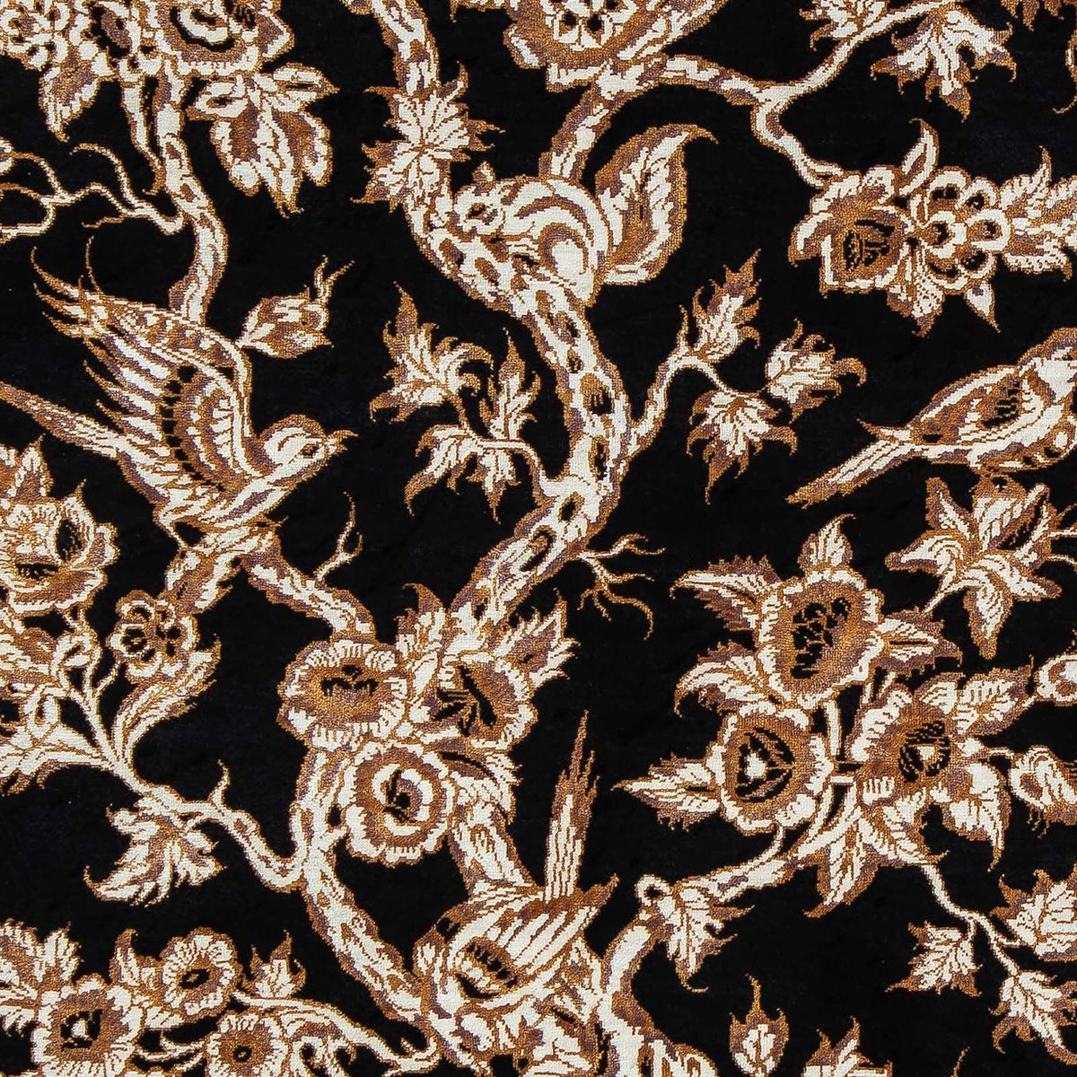 Tappeto Persero - Ghom - 92 x 58 cm - blu scuro