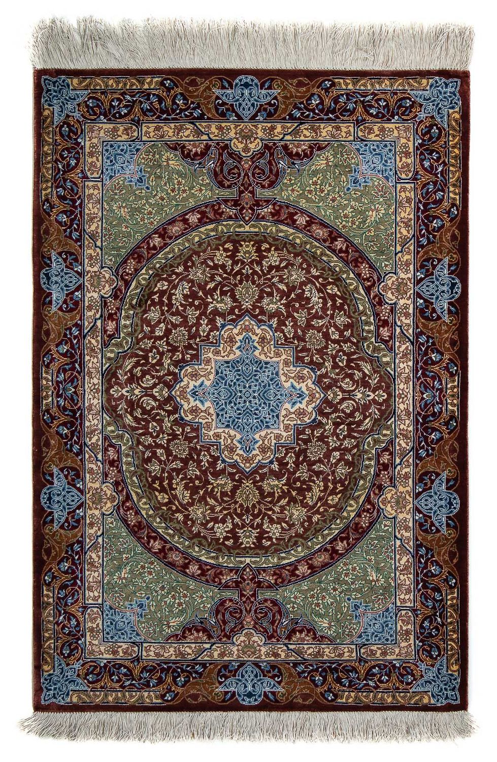 Tappeto Persero - Ghom - 90 x 61 cm - multicolore