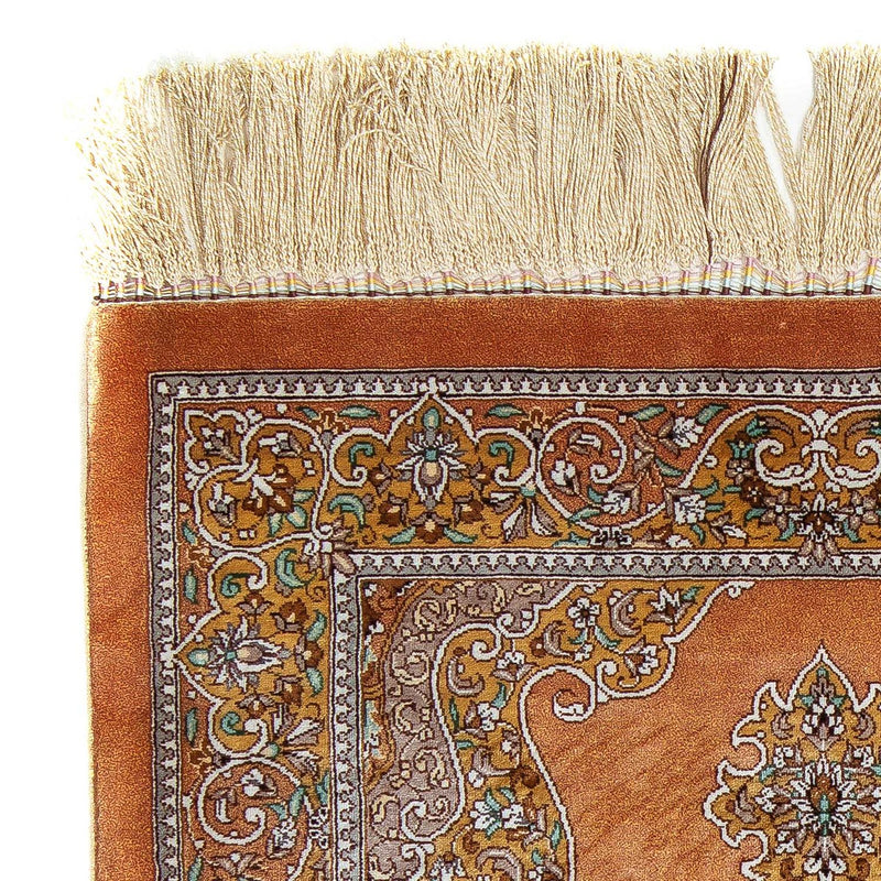 Tappeto Persero - Ghom - 96 x 59 cm - marrone