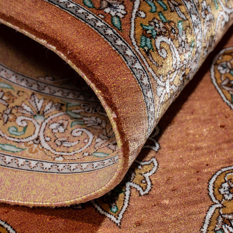 Tappeto Persero - Ghom - 96 x 59 cm - marrone