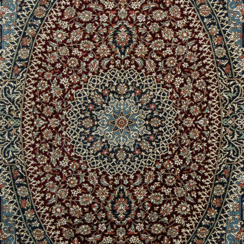 Tappeto Persero - Ghom - 89 x 59 cm - blu scuro